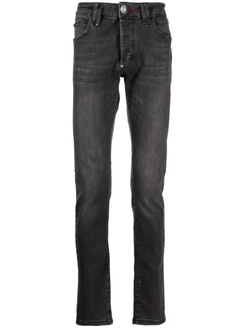 Philipp Plein straight-leg cut jeans Grey LABCMDT3453PDE004N