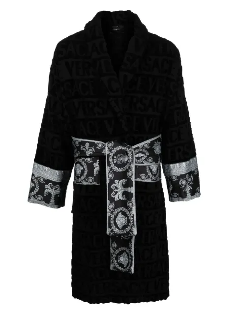 Versace I Love Baroque Bathrobe Black ZACJ00008ZCOSP052