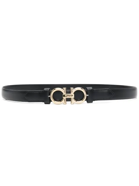 Ferragamo sized Gancini belt Black 715735