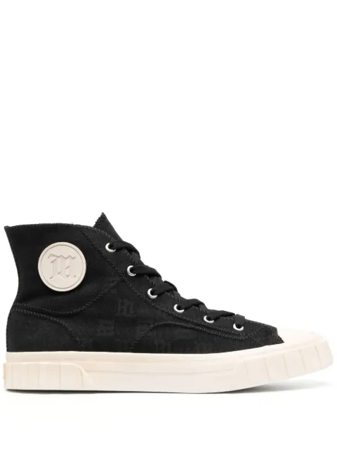 MISBHV monogram high-top sneakers Black 3022BM606