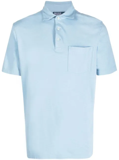 Polo Ralph Lauren patch-pocket polo shirt Blue 710900790006