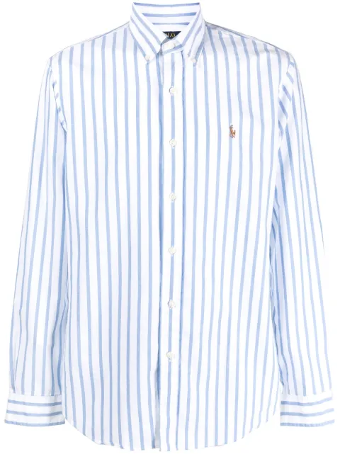 Polo Ralph Lauren striped long-sleeve shirt Blue 710906622001