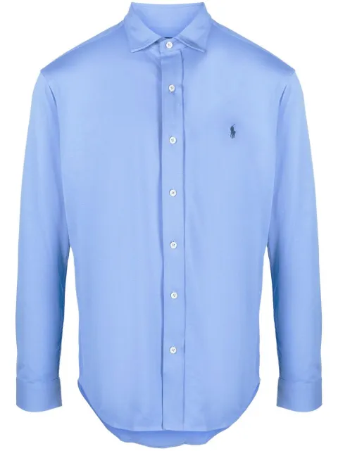 Polo Ralph Lauren embroidered polo-pony shirt Blue 710899386004