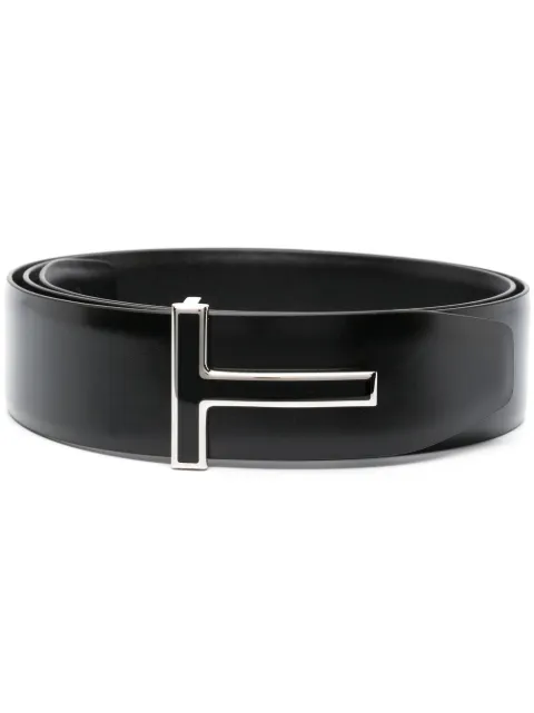 TOM FORD reversible logo belt Black TB247LCL052S