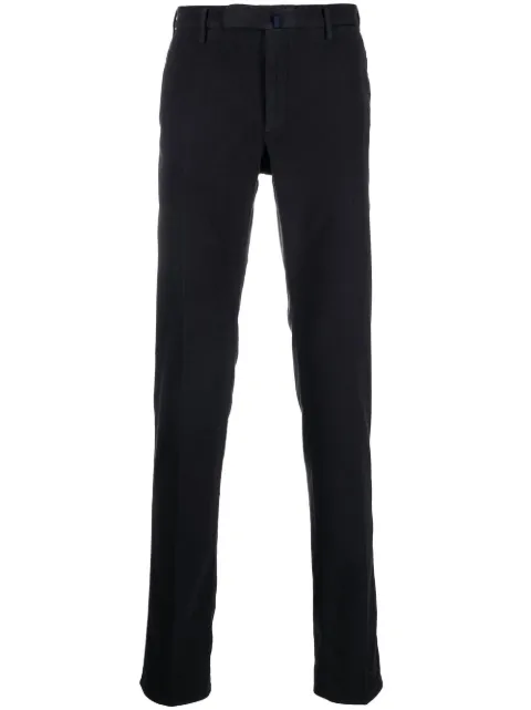 Incotex straight-leg tailored trousers Blue 1W00304025A