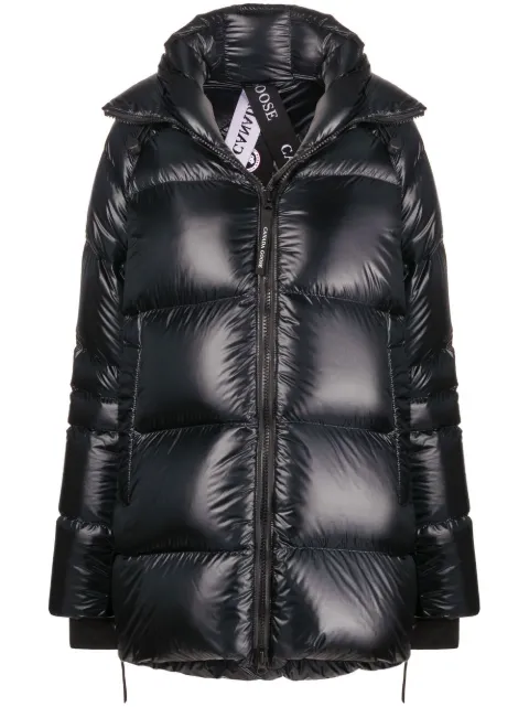 Canada Goose Cypress padded hooded jacket Black 2239L