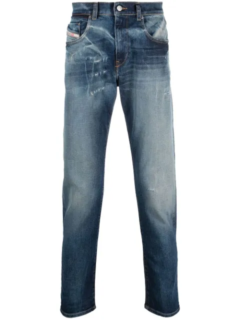 Diesel 2019 D-Strukt slim-cut jeans Blue A0356209E14