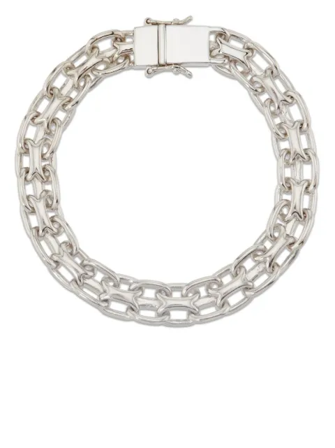 Tom Wood chain-link clasp-fastening bracelet Silver B10036NA01S9257