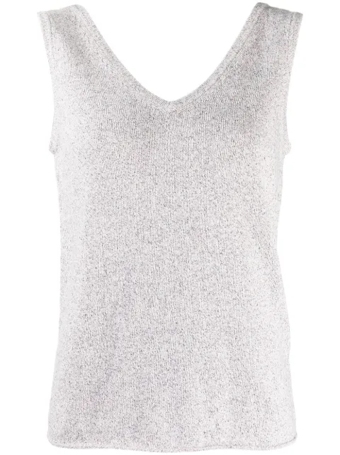 Onefifteen cut-out detail sleeveless top Purple OSF12