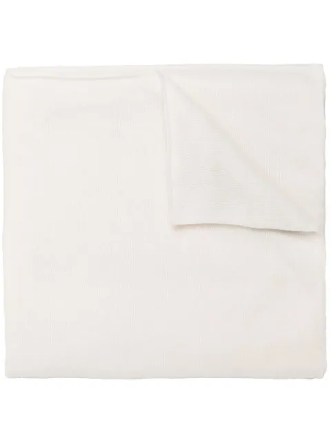Lisa Yang oversized cashmere scarf White 401529