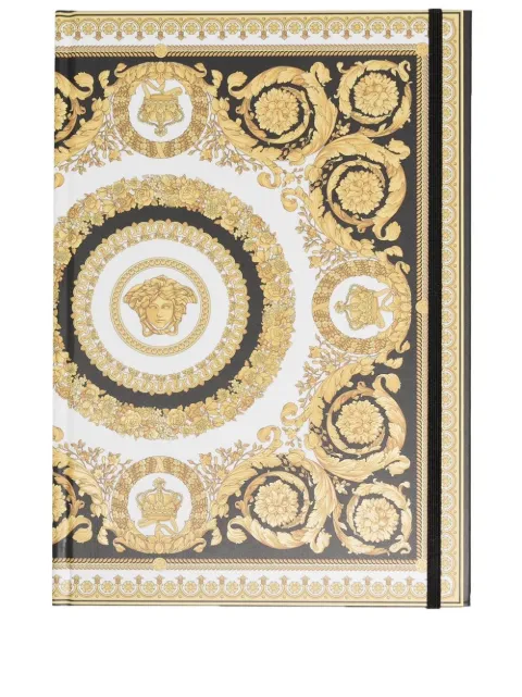 Versace Crete De Fleur notebook Gold 10076271A05471