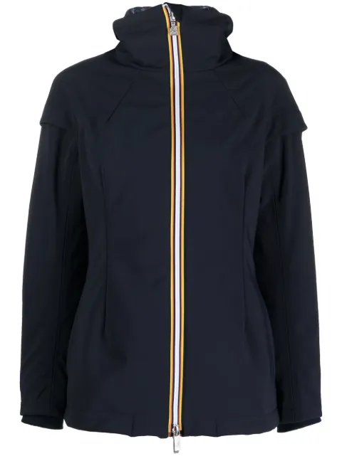 K-Way R&D zip-up lightweight jacket Blue K51221W
