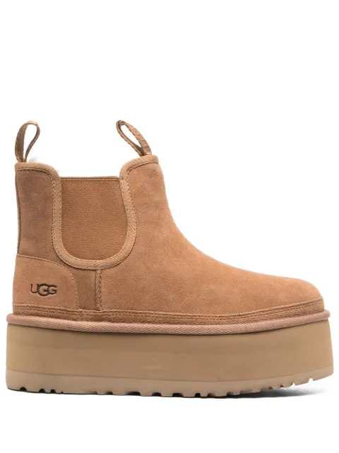 UGG Classic Mini platform Chelsea boots Neutrals 1134526