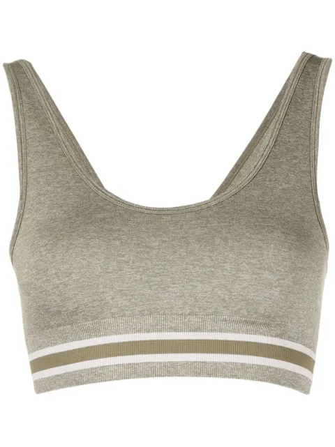 The Upside Marle Daisy sports bra Green USW422043GREEN