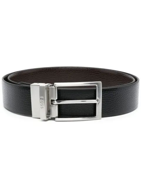 BOSS Ollie leather belt Black 5044711610232830
