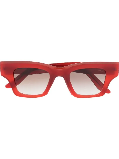 Lapima Bira square-frame sunglasses Red BIRA