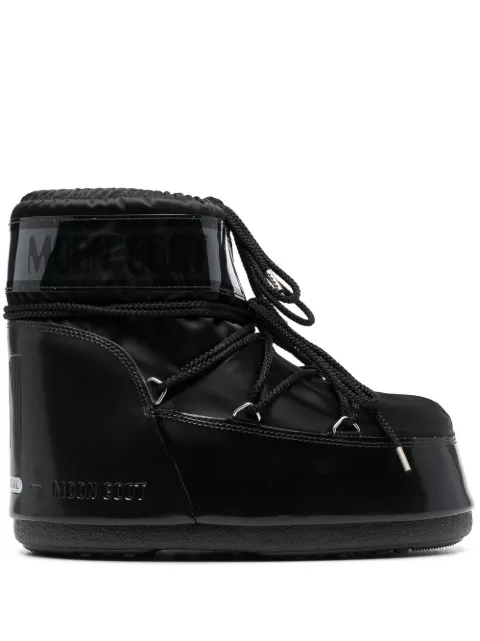 Moon Boot Icon Low Glance lace-up boots Black 14093500