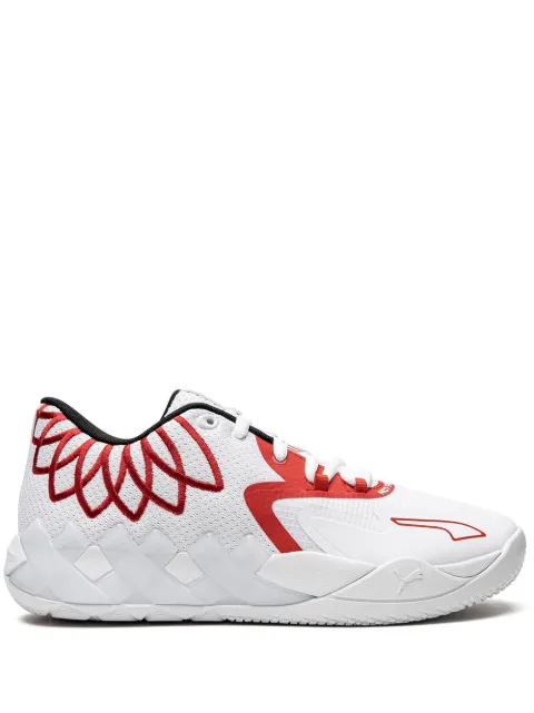 PUMA MB.01 Low "Bright Red" sneakers White 37694110