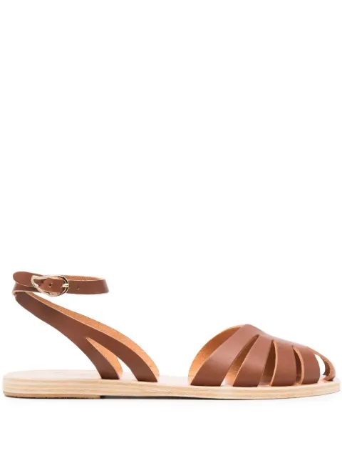 Ancient Greek Sandals Aella flat sandals Brown AELLAVACHETTACOTTO
