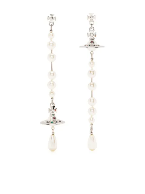 Vivienne Westwood Broken pearl earrings White 6203000202P128CNP128