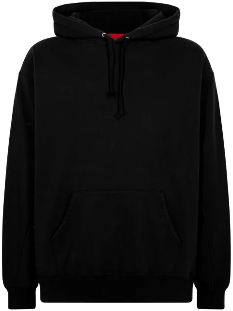 Supreme cropped panels hoodie Black SU12069