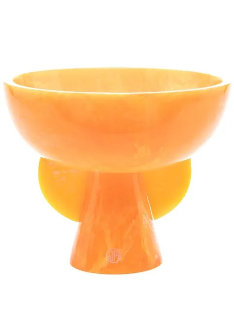 Jonathan Adler Como Pedestal bowl (23cm) Orange 32634