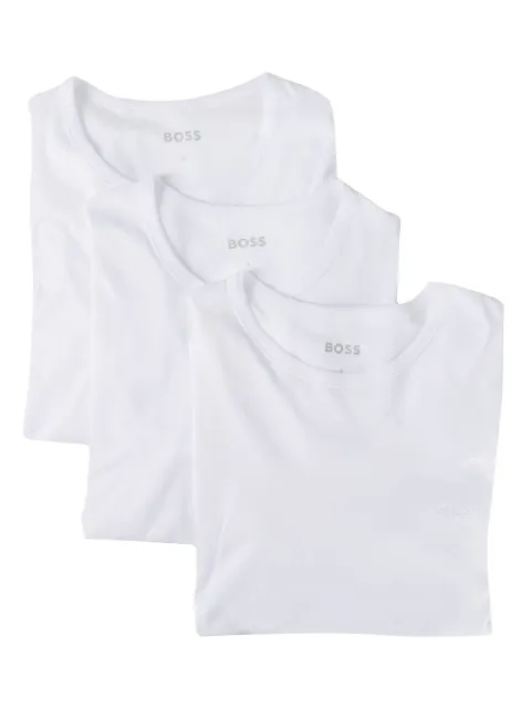 BOSS pack-of-three crew-neck T-shirts White 50475284