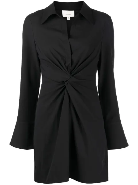 Cinq A Sept Mckenna twist-detail dress Black ZD13353626Z