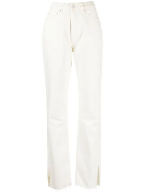 Ksubi Melrose slim-cut jeans White WPF22DJ008