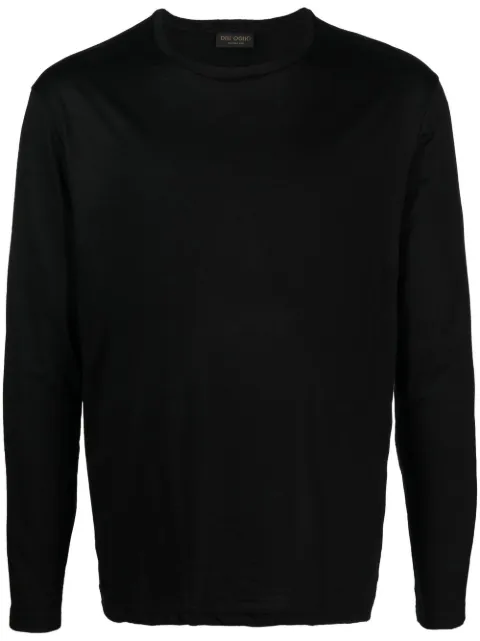 Dell'oglio long-sleeved T-shirt Black J121ML31460