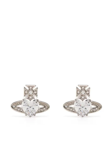 Vivienne Westwood Ariella Orb stud earrings Silver 6201031T02