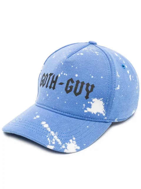 DSQUARED2 logo-print baseball cap Blue BCM066316706186