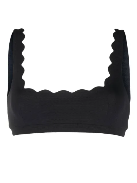 Marysia Mini Palm Springs bikini top Black ST110