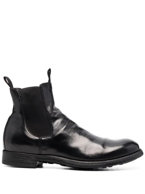 Officine Creative Chronic patent ankle boots Black CHRONICL02IGNIST
