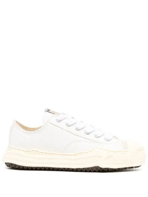 Maison MIHARA YASUHIRO low-top canvas sneakers White A09FW734