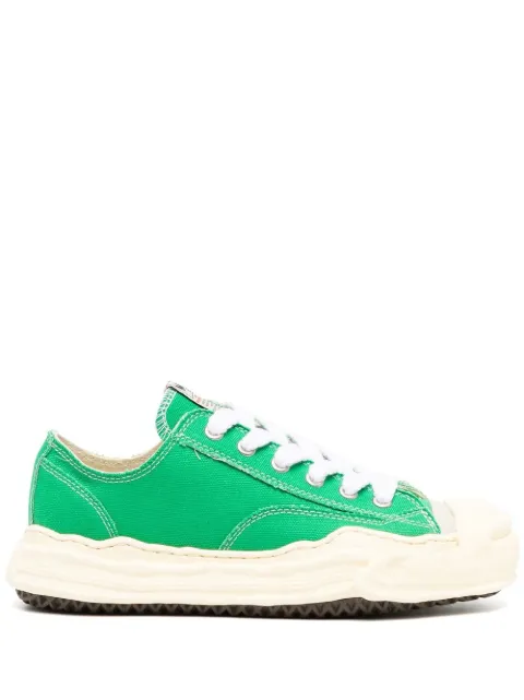 Maison MIHARA YASUHIRO low-top canvas sneakers Green A09FW734