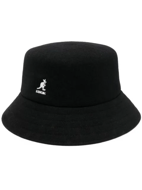 Kangol logo-patch bucket hat Black K3191ST