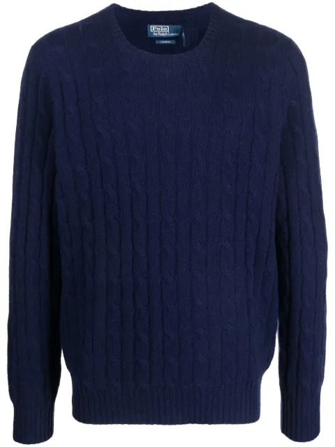 Polo Ralph Lauren cable-knit cashmere sweater Blue 710876728008