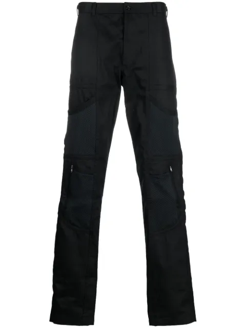 Comme Des Garçons Shirt slim-fit cargo trousers Black FJP012