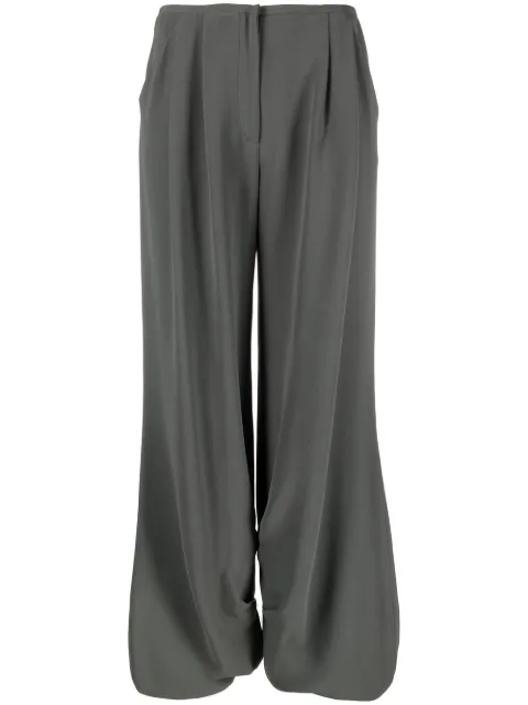 Giorgio Armani Pre-Owned 1990s loose-fit trousers Grey GIAR600EI