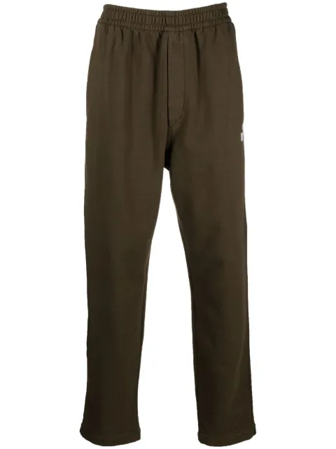 MARANT regular straight-leg track pants Green PA201222A041H