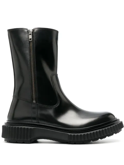 Adieu Paris Type 184 polished ankle boots Black TYPE184
