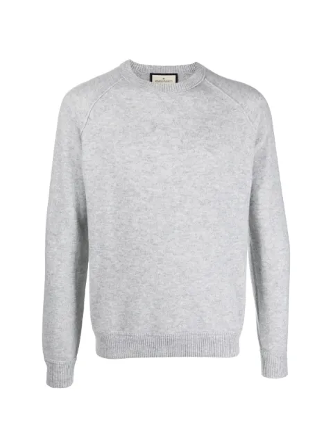 Bruno Manetti crew neck cashmere sweatshirt Grey G2C606