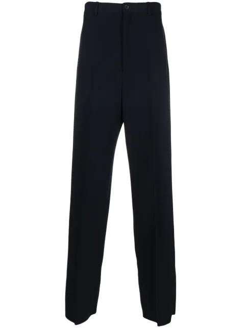 Balenciaga large-fit tailored trousers Blue 725469TNT09