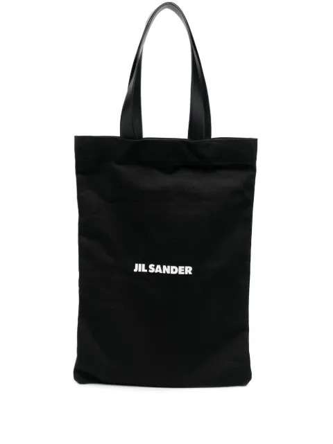 Jil Sander logo-print tote bag Black J25WC0004P4863