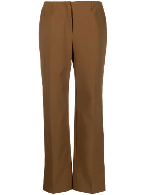 Prada Pre-Owned 1990s straight-leg trousers Brown PRA250BM
