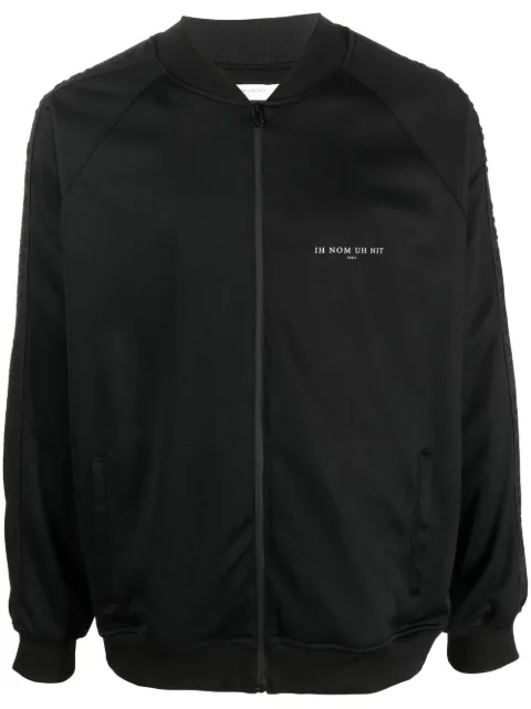 Ih Nom Uh Nit logo-print lightweight jacket Black NUW22207