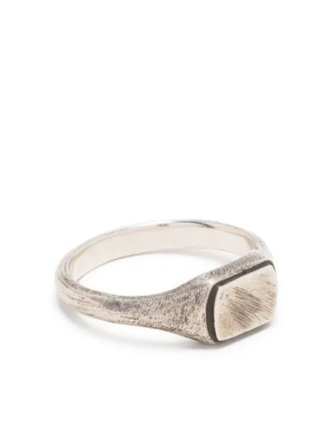 WERKSTATT:MÜNCHEN ring symbol signet Silver M1711