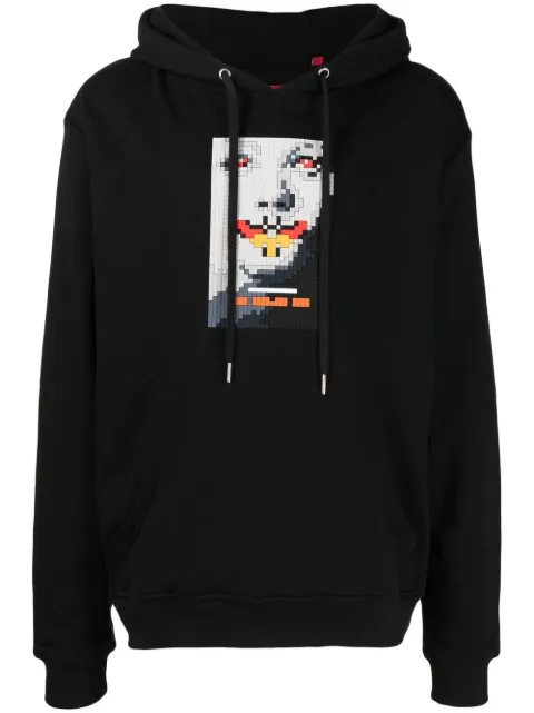 Mostly Heard Rarely Seen 8-Bit Silence long-sleeve hoodie Black MHEB02BCKH10