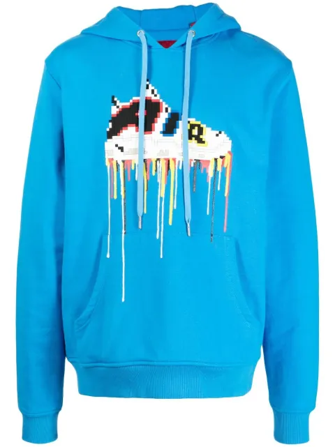 Mostly Heard Rarely Seen 8-Bit Prism Air long-sleeve hoodie Blue MHEB02BCKH07